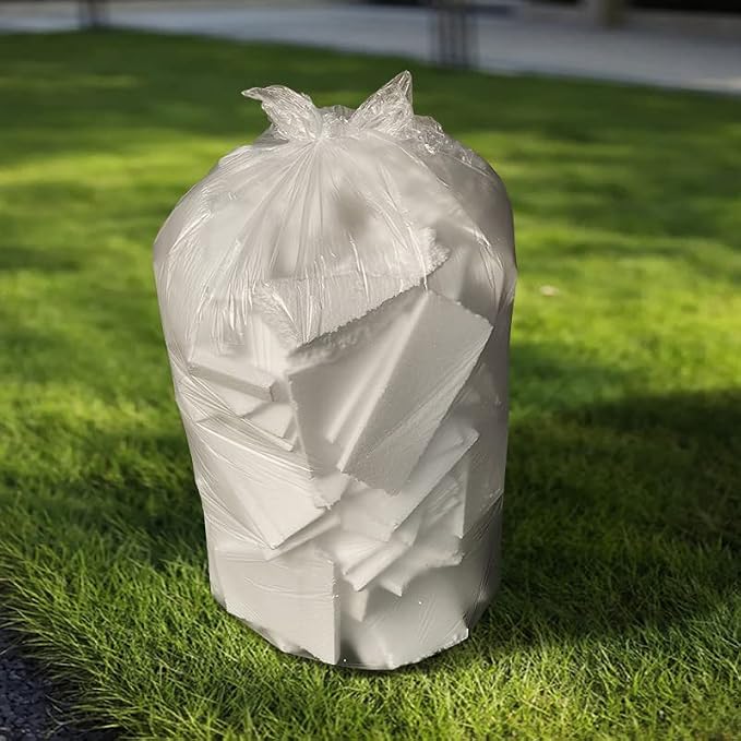 TYPLASTICS 45-48 Gallon Clear Trash Can Liners - Image 6