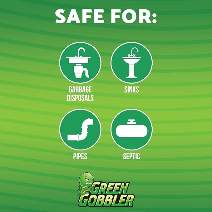 Green Gobbler Ultimate Main Drain Opener | Drain cleaner Hair Clog Remover | - Image 6
