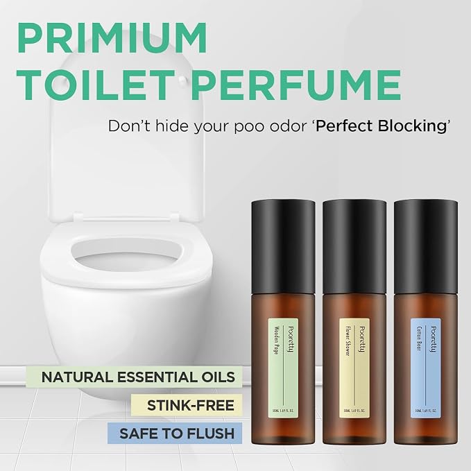 Pre-PooP Aromatic Bathroom Toilet Spray, Potty Deodorizer, Neutralize Bad Odors - Image 2