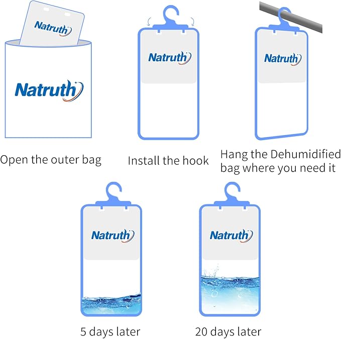 NATRUTH 12-PACK Moisture Absorber Bags - Image 6