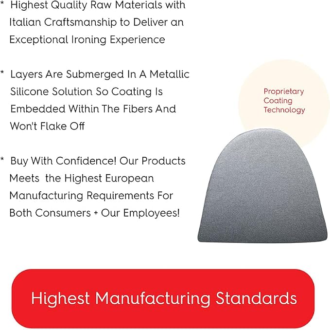 TIVIT Ironing Board Cover for Handi-Press Iron-A-Way Wall Mounted Ironing - Image 8