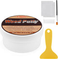 SEISSO Wood Putty, Mahogany Wood Filler Paintable, Wood Putty Outdoor Waterproof by SEISSO
