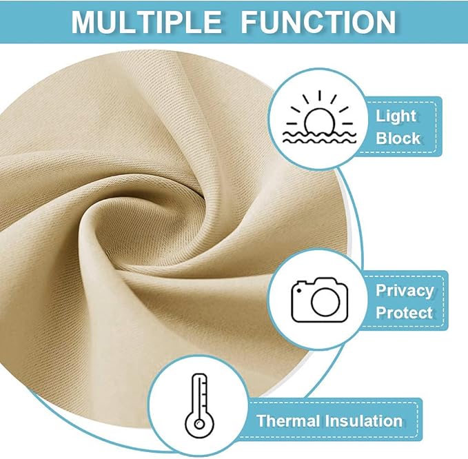 RYB HOME Half Window Curtains - Image 6
