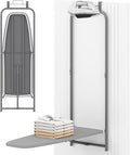 COSTWAY Over The Door Ironing Board, Space-Saving Metal Hanging Ironing Board by COSTWAY