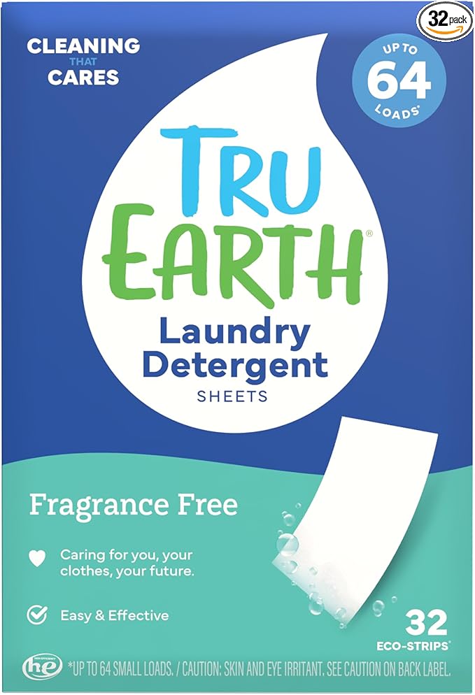Tru Earth Compact Dry Laundry Detergent, Unscented by TruEarth