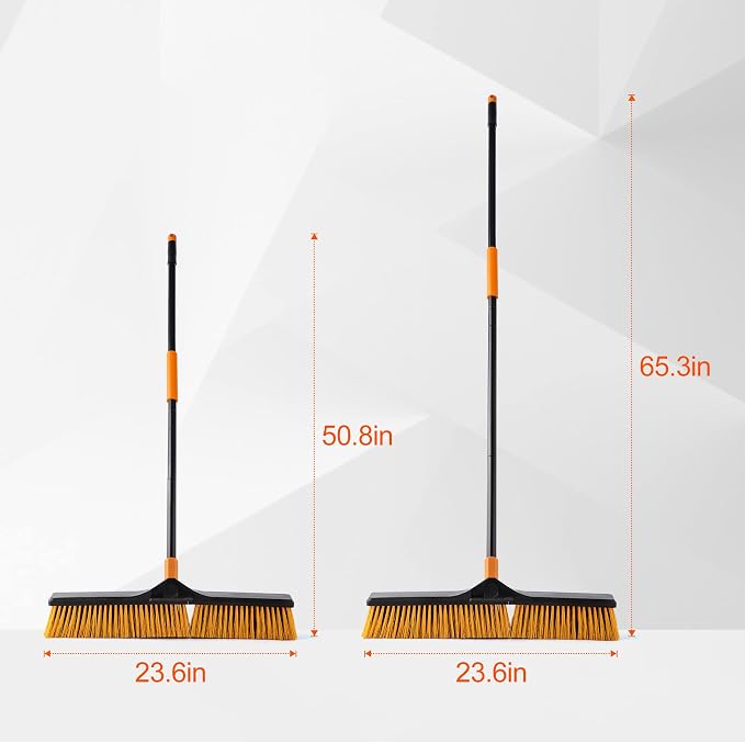 24”Push Broom Brush for Floor Cleaning - Image 6