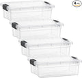Superio Clear Storage Boxes by Superio