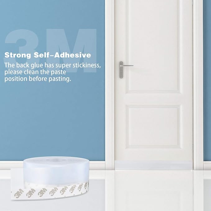 26 Feet Silicone Seal Strip, Door Weather Stripping, Sealing Tape - Image 6