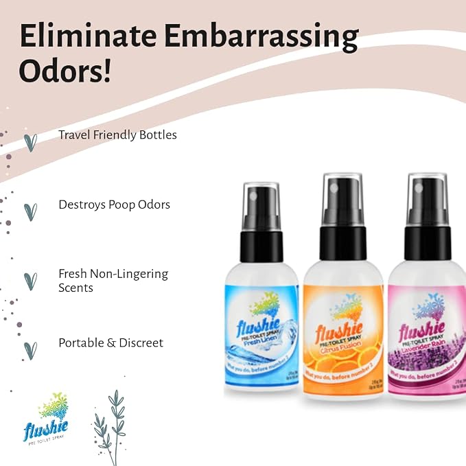 Flushie Pre-Toilet Spray for Travel - Image 3