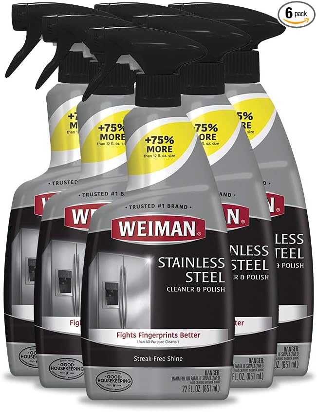 Weiman Stainless Steel Cleaner and Polish by Weiman