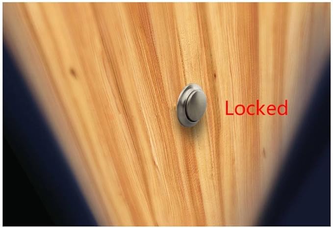 Encell Set of 5 Push Button Latch Cupboard - Image 4