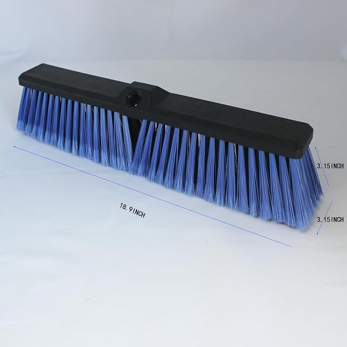 2PCS Push Broom Head Outdoor Large Stiff Bristle Broom Head - Image 10