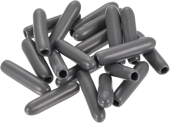 uxcell 20pcs Rubber End Caps 2mm ID Vinyl PVC Round Tube Bolt Cap Cover Screw - Image 4
