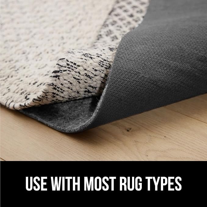 GORILLA GRIP Felt and Natural Rubber Stay in Place Slip Resistant Rug Pad - Image 7