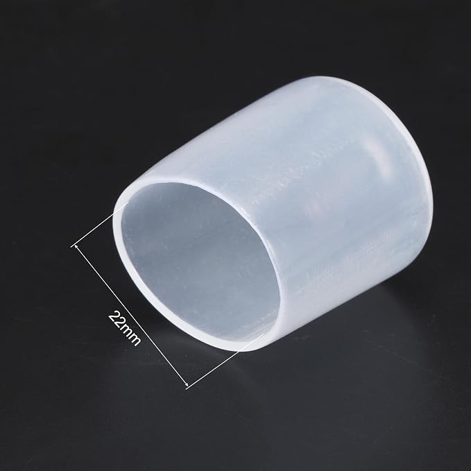 uxcell 20pcs Rubber End Caps 22mm ID Vinyl PVC Round Tube Bolt Cap Cover Screw - Image 3
