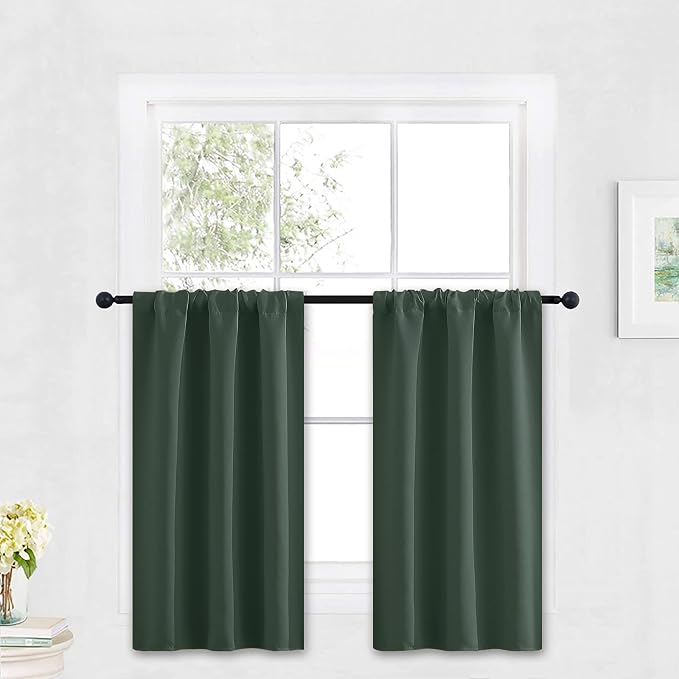 RYB HOME Small Curtains Blackout by RYBHOME