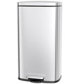 AthLike Trash Can, Stainless Steel Kitchen Garbage Can, Step Waste Bin by AthLikeforEveryone