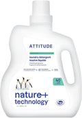 ATTITUDE Liquid Laundry Detergent, EWG Verified, HE Compatible, Plant-Based & by ATTITUDE