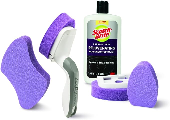 Scotch-Brite™ Glass Cooktop Pads, 4.1 in x 3.4 in x 1 in - Image 9