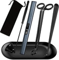 5IN1 Candle Accessory Set, Candle Wick Trimmer Cutter, Candle Snuffer & Candle by KOAKOMI