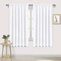 DWCN White Curtains for Living Room Thermal Insulated, 50% Light Blocking by DWCN