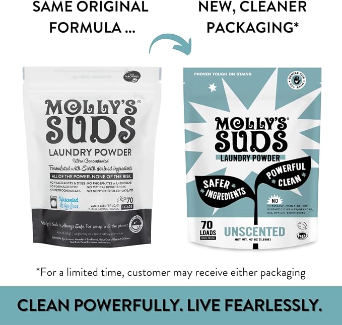 Molly's Suds Original Laundry Detergent Powder | Clean Laundry Detergent Powder - Image 2