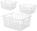 Upright Freezer Organizer Bins， Freezer Baskets by Unknown