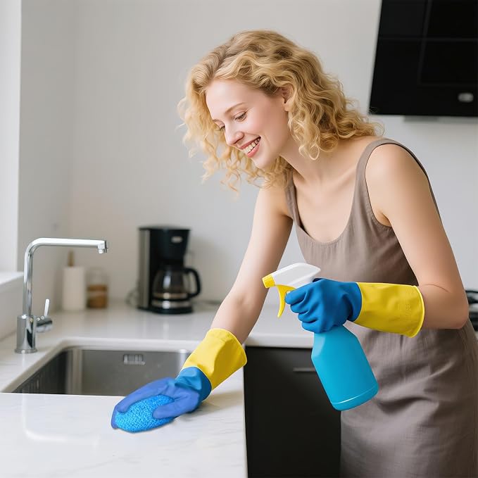 25 Pcs Plastic Dish Scrubbers, Reusable Non-Scratch Nylon Scouring Pads Bulk - Image 6