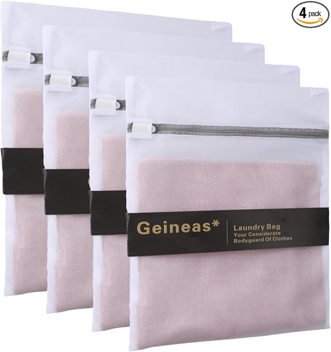 Laundry Bags Mesh Wash Bags Set Of 4 Mesh Laundry Bags by GEINEAS
