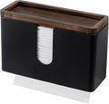 MyGift Deluxe Modern Matte Black Metal Folded Commercial Paper Towel Holder by MyGiftHome