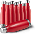 MEWAY 17oz Sport Water Bottle 8 Pack Vacuum Insulated Stainless Steel by MEWAY