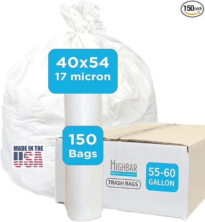 Large Garbage Bag by HighBarTrashLiners