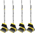 NACENA Broom and Dustpan Set, 52-in Long Adjustable Handle Broom Dustpan Combo by NACENA