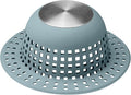 Shower Drain Hair Catcher, Bathtub Drain Cover Foldable Silicone Shower & Tub by SayGoodbyetoHairClogging
