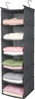MAX Houser 6 Tier Shelf Hanging Closet Organizer, Closet Hanging Shelf by MAXHouser