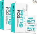 Anti Fog Wipes for Glasses, Binoculars, Face Shields, Ski Masks or Swim Goggles by OPTIPAK