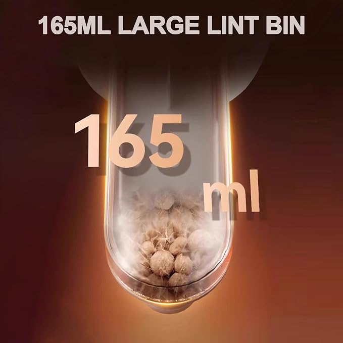 Dual-Head Fabric Shaver, Rechargeable Electric Lint Remover, 3-Speed Lint - Image 6