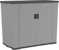 Suncast Outdoor Storage Shed for Patio and Garden, Backyard Oasis, 130 Gallon by Suncast