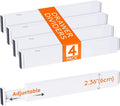 Lifewit 4 Pack Kitchen Drawer Dividers 2.36" High, Plastic Expandable by Lifewit