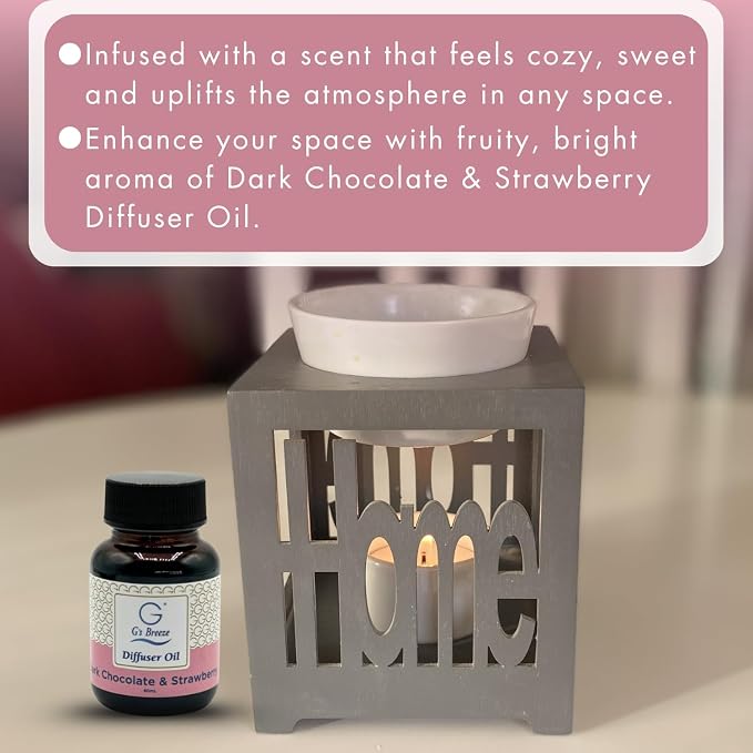 G's Breeze Dark Chocolate & Strawberry Diffuser Oil Refill - Image 7