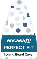 Encasa XO Ironing Board Cover and Pad 54"x15" by EncasaXO