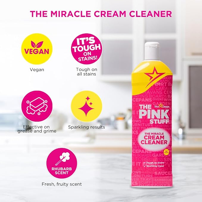 Stardrops - The Pink Stuff - The Miracle Cleaning Paste, Bathroom Foam Spray - Image 5