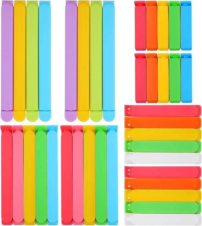 38 PCS Colorful Chip Clips by ANPHSIN