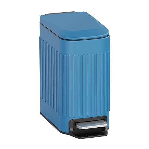 TrashAid Slim Bathroom Trash Can by TrashAid