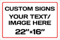Personalized Aluminum Weatherproof Metal Signs by Repaly