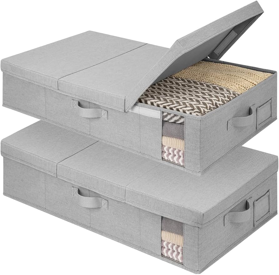 StorageWorks 2-Pack Large Under Bed Storage Bins - Image 9
