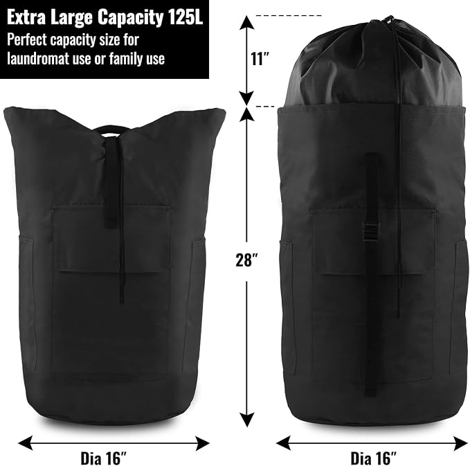 Laundry Bag Backpack, Extra Large - Image 2