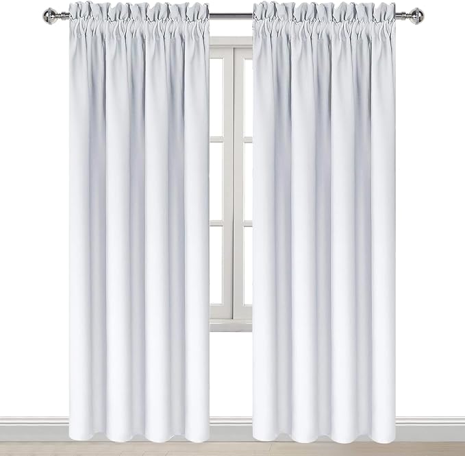 DWCN Blackout Curtains for Bedroom – Rod Pocket Thermal Insulated Noise - Image 9