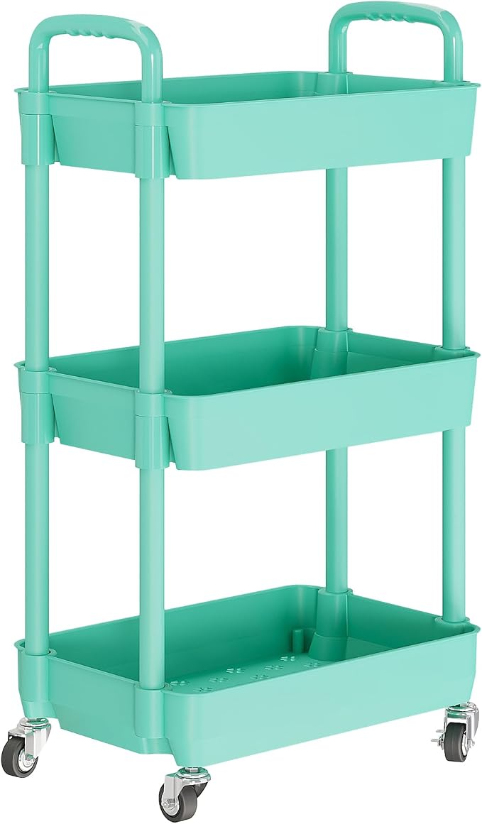 Laiensia 3-Tier Rolling Cart - Image 2