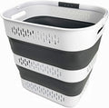 SAMMART 40L Collapsible Plastic Laundry Basket by SAMMART